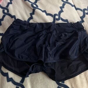 Lululemon speed up shorts 2.5 navy
